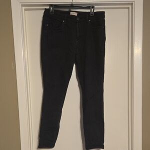 LOFT Women's Deep Gray Skinny Jeans